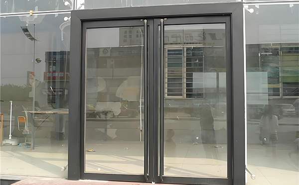 奇台玻璃地弹门