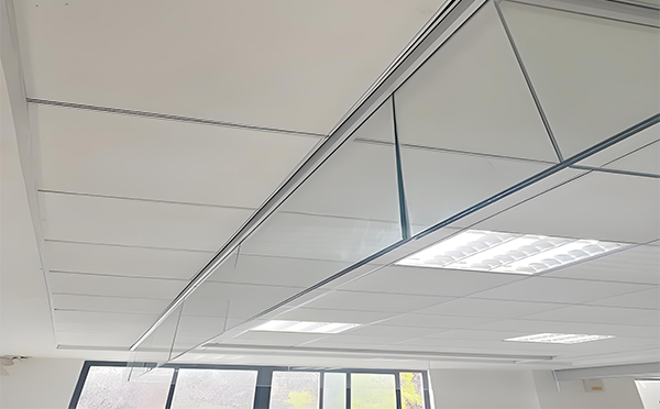 奇台玻璃挡烟垂壁